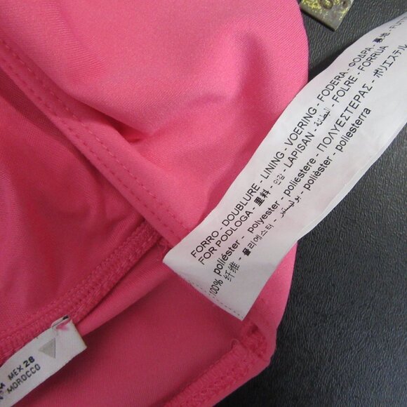 Zara Pink Camisole Halter Twist Cutout Bodysuit - Picture 7 of 8